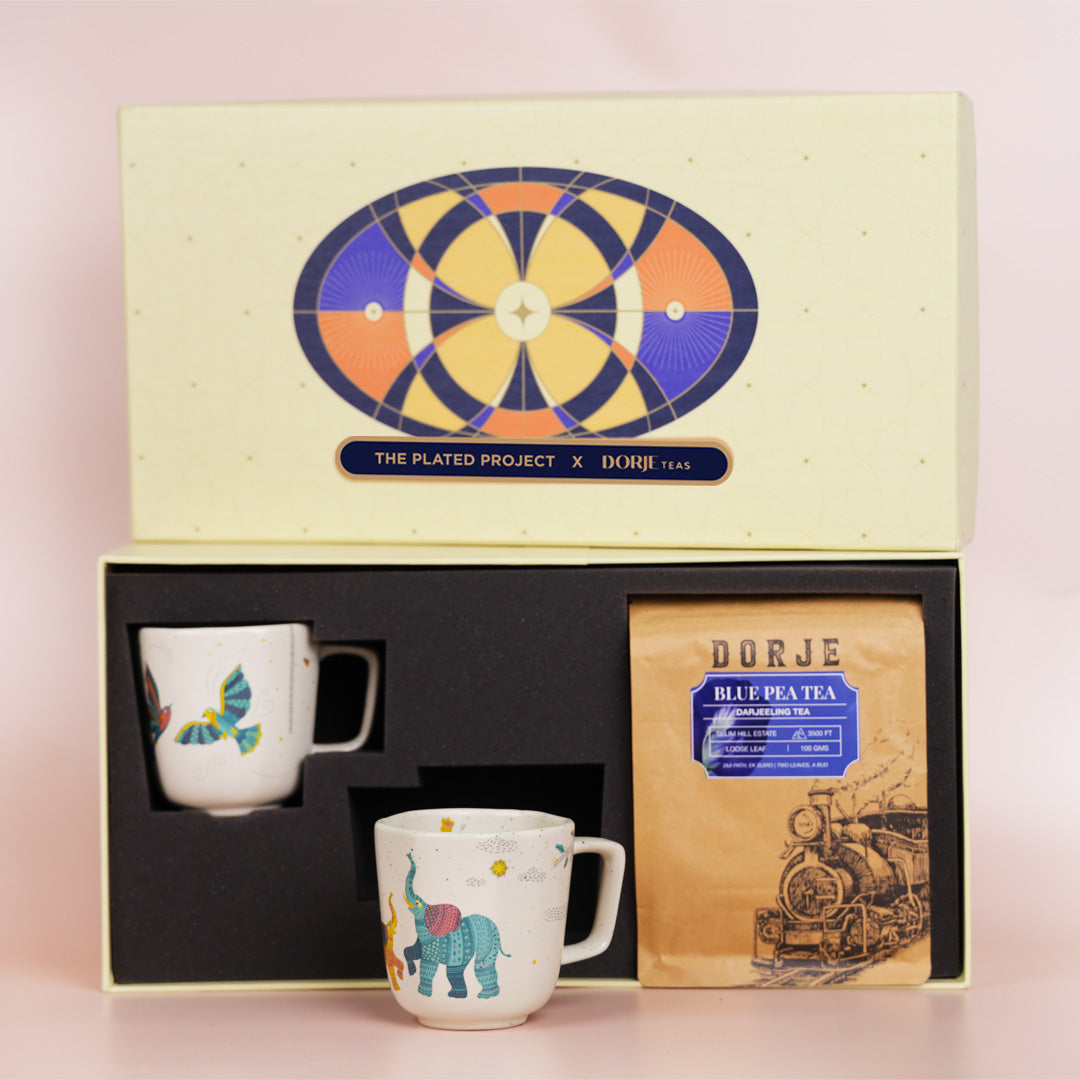 DORJE TEAS X THE PLATED PROJECT - ANAADI MUGS GIFT BOX