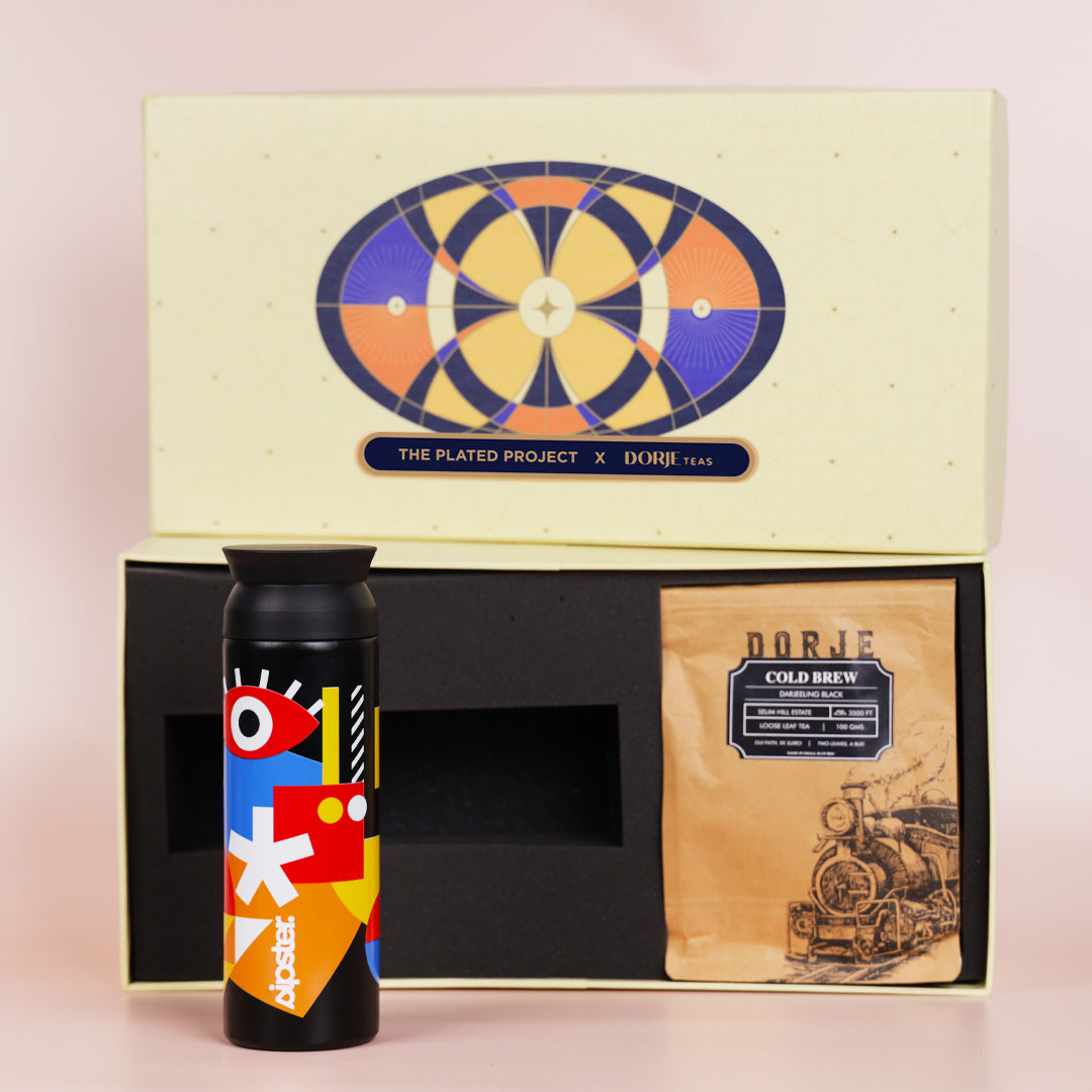 DORJE TEAS X THE PLATED PROJECT - SIPSTER BREW GIFT BOX- WAKE UP