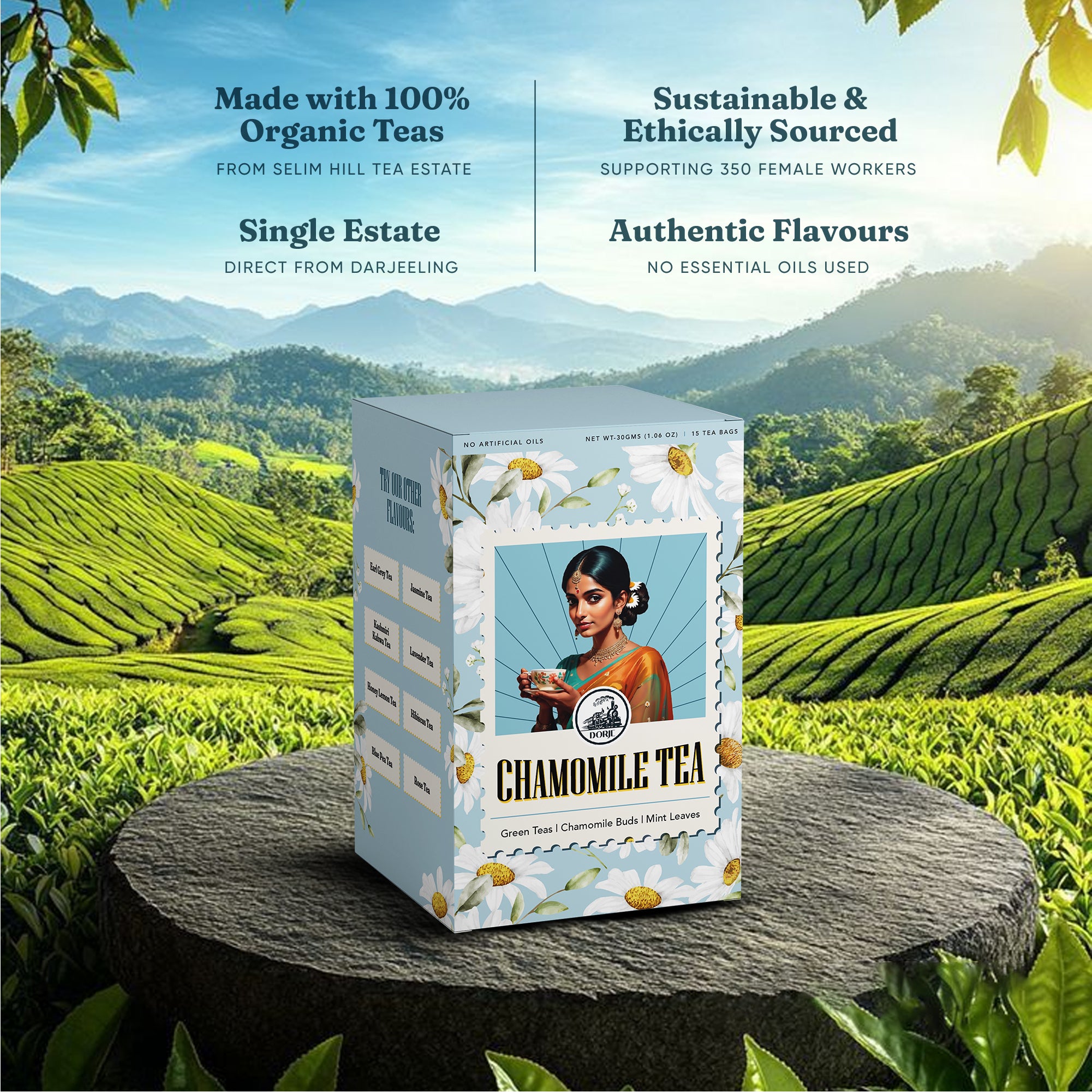 Chamomile Tea Pyramid Teabags