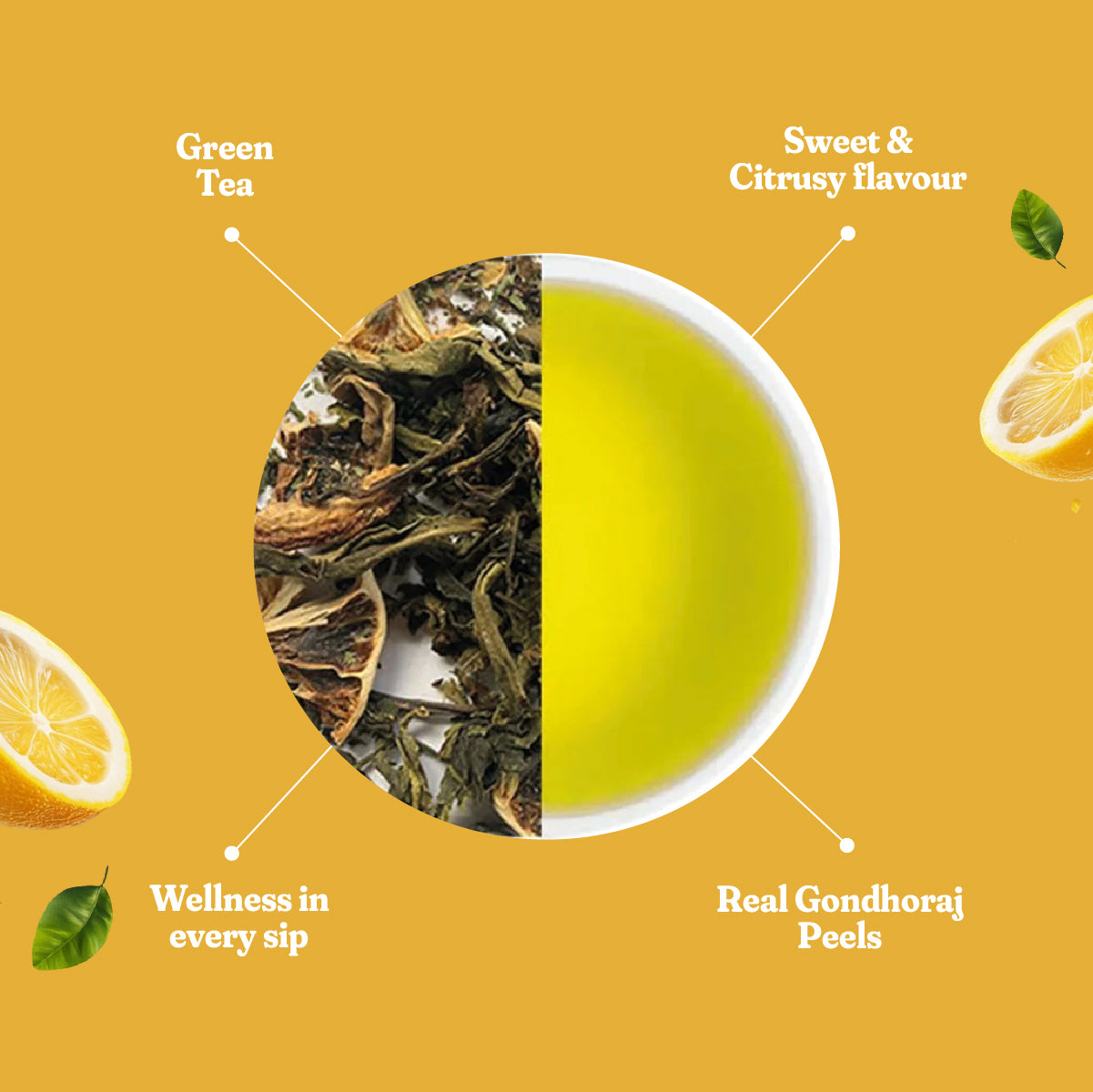 Gondhoraj Lemon Honey Tea