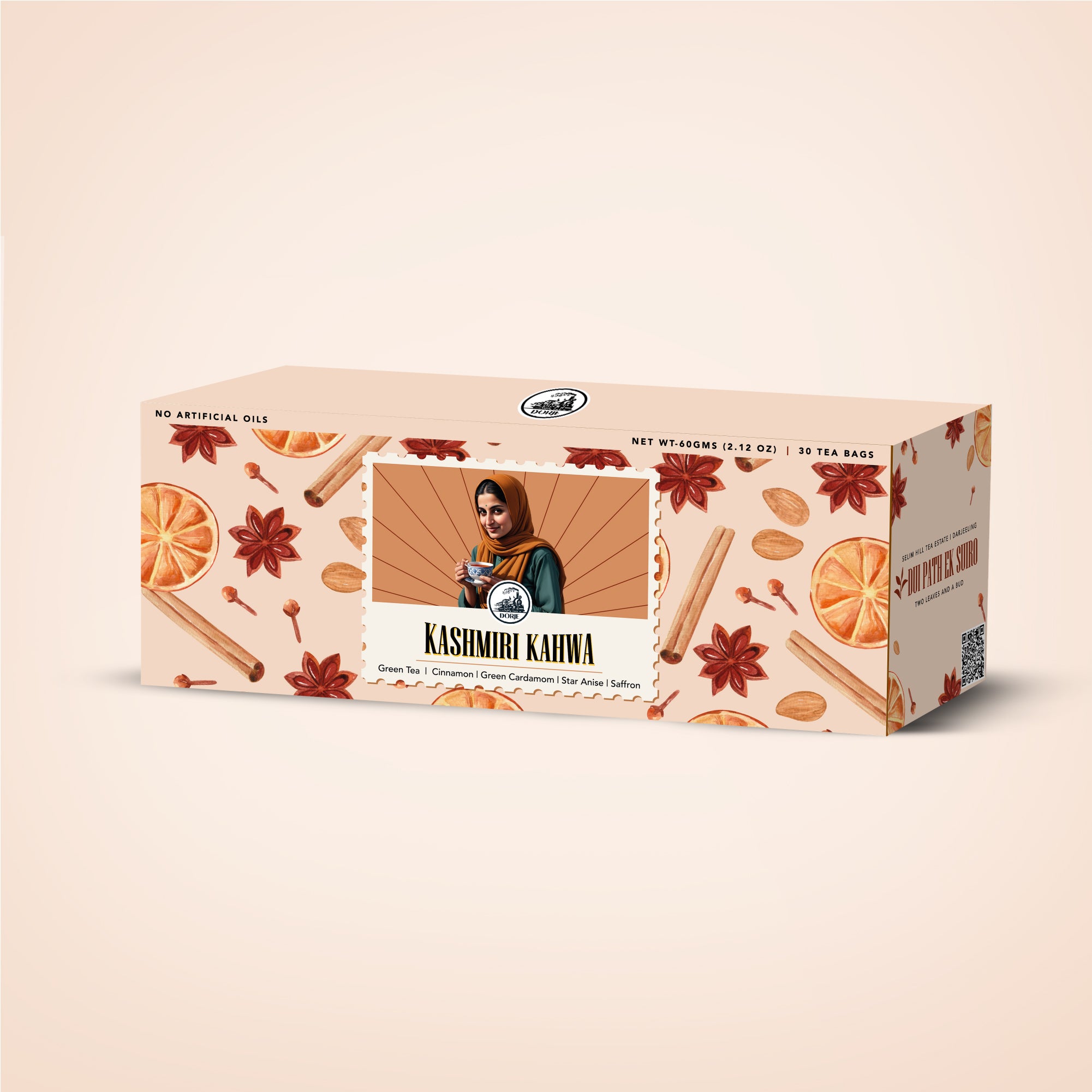 Kashmiri Kahwa Tea Pyramid Teabags