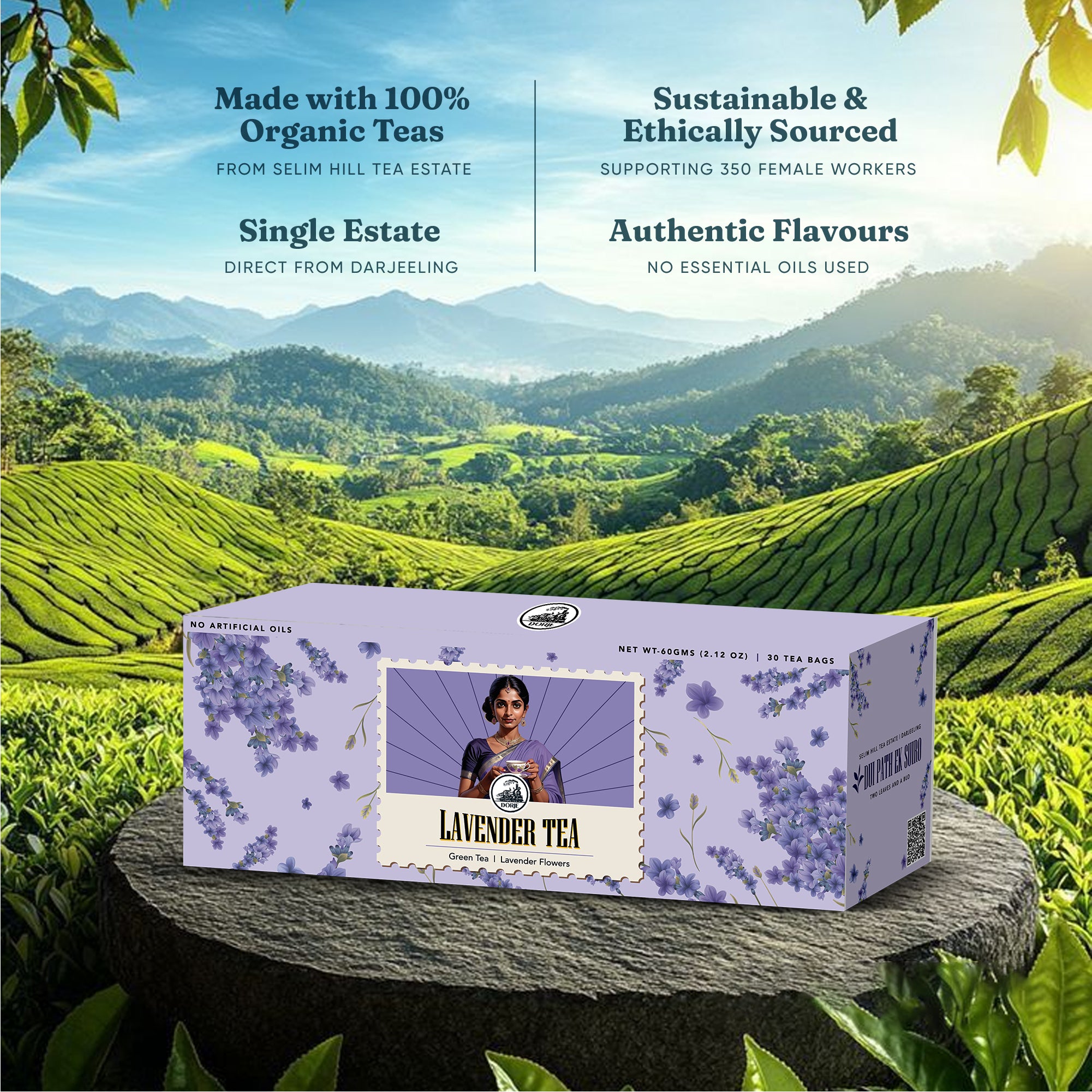 Lavender Tea Pyramid Teabags