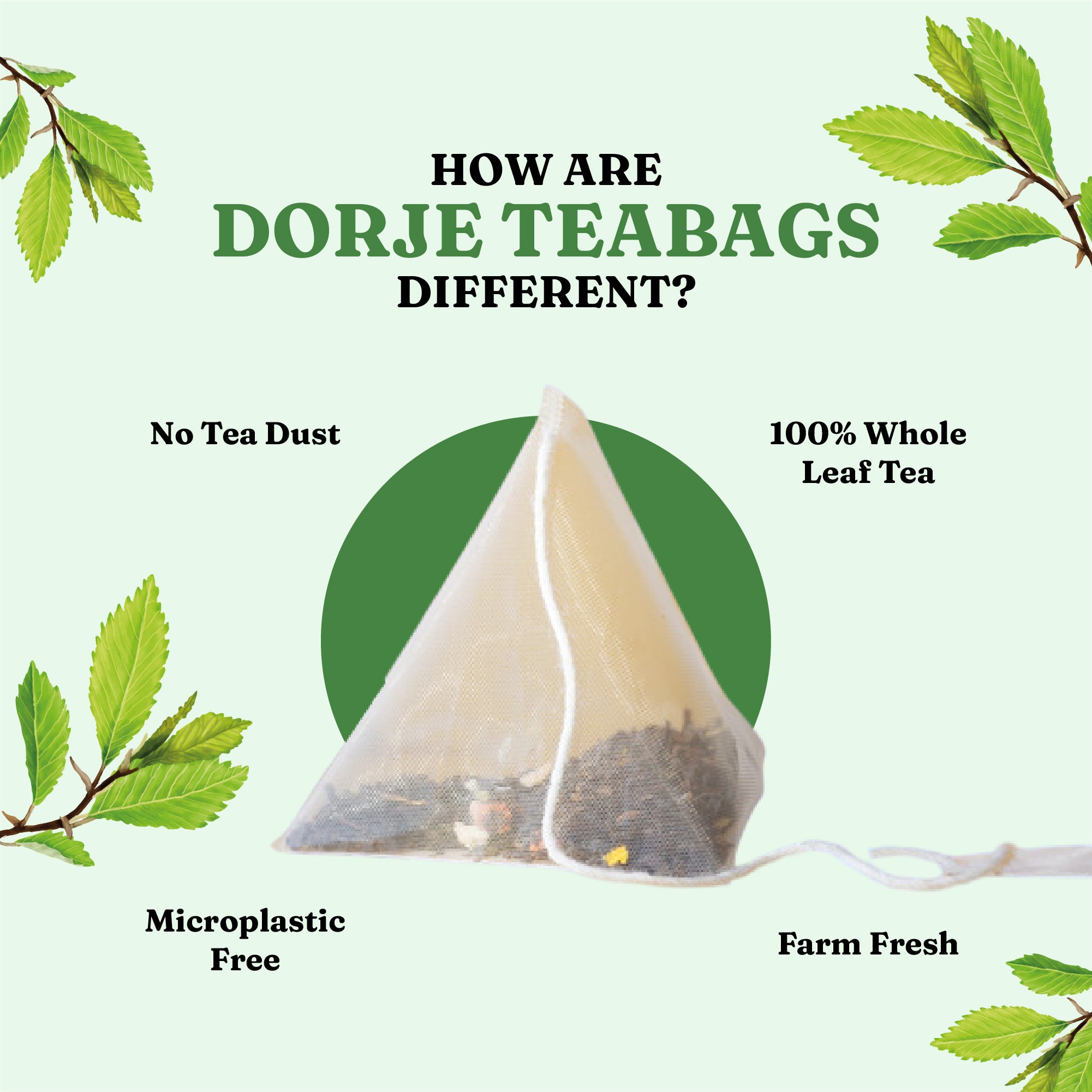 Mint Tea Pyramid Teabags