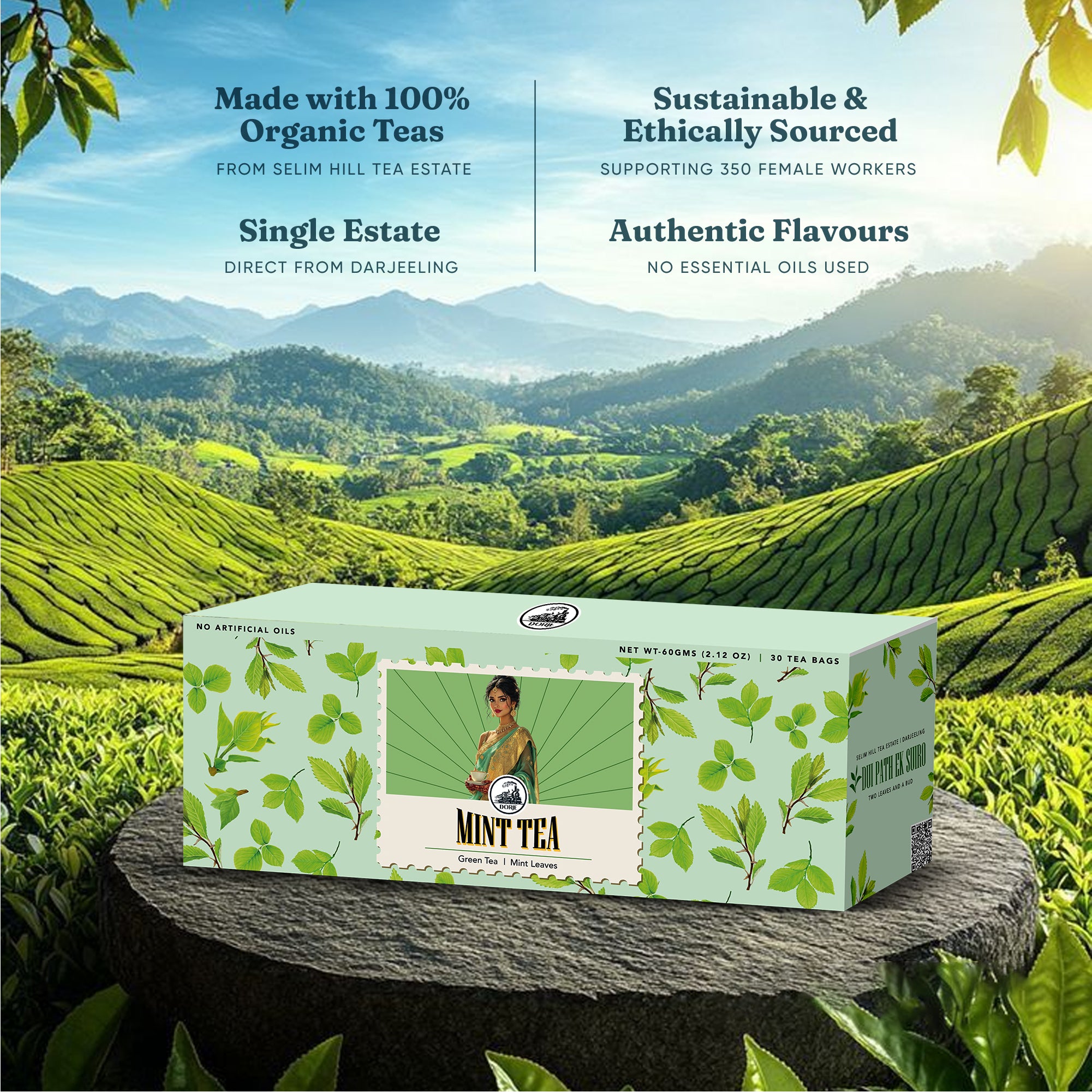 Mint Tea Pyramid Teabags