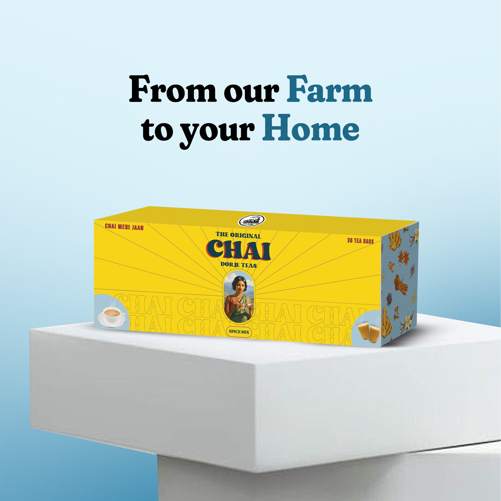 OG Chai Pyramid Teabags