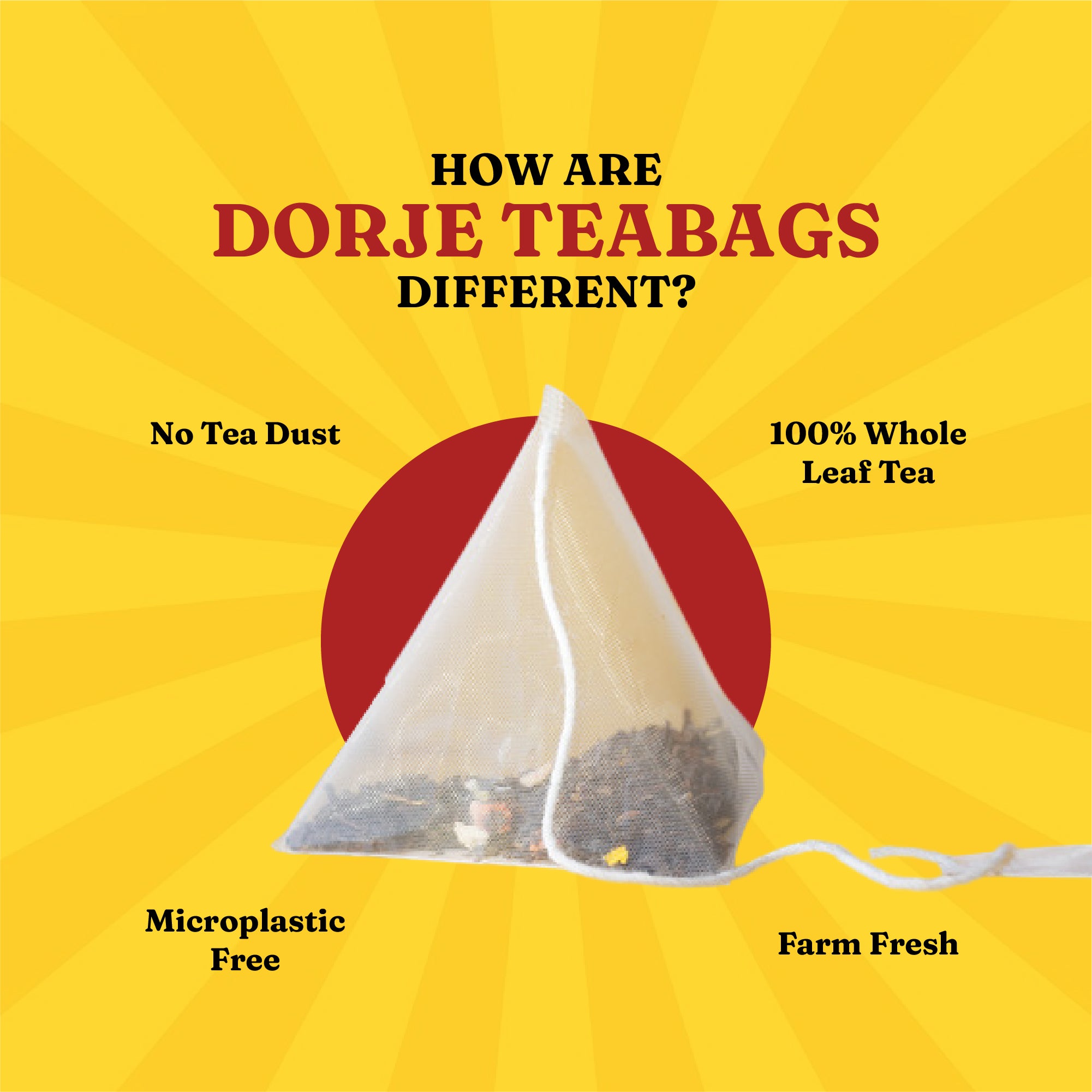 OG Chai Pyramid Teabags