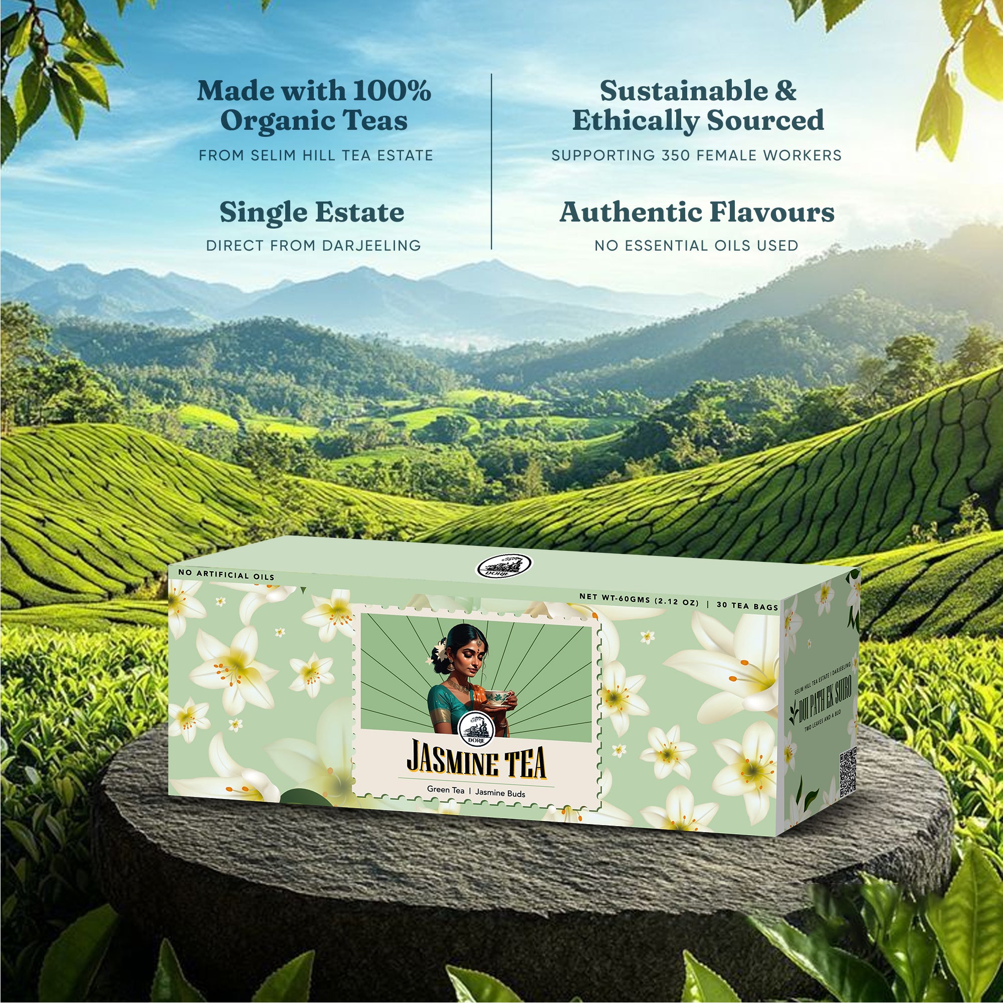 Jasmine Tea Pyramid Teabags