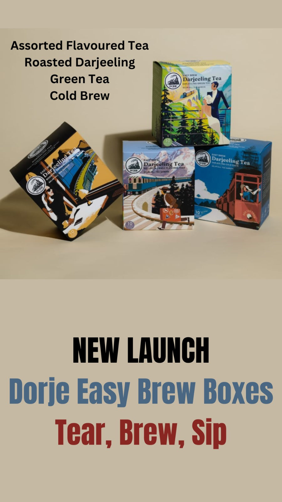 Dorje Easy Brew Boxes