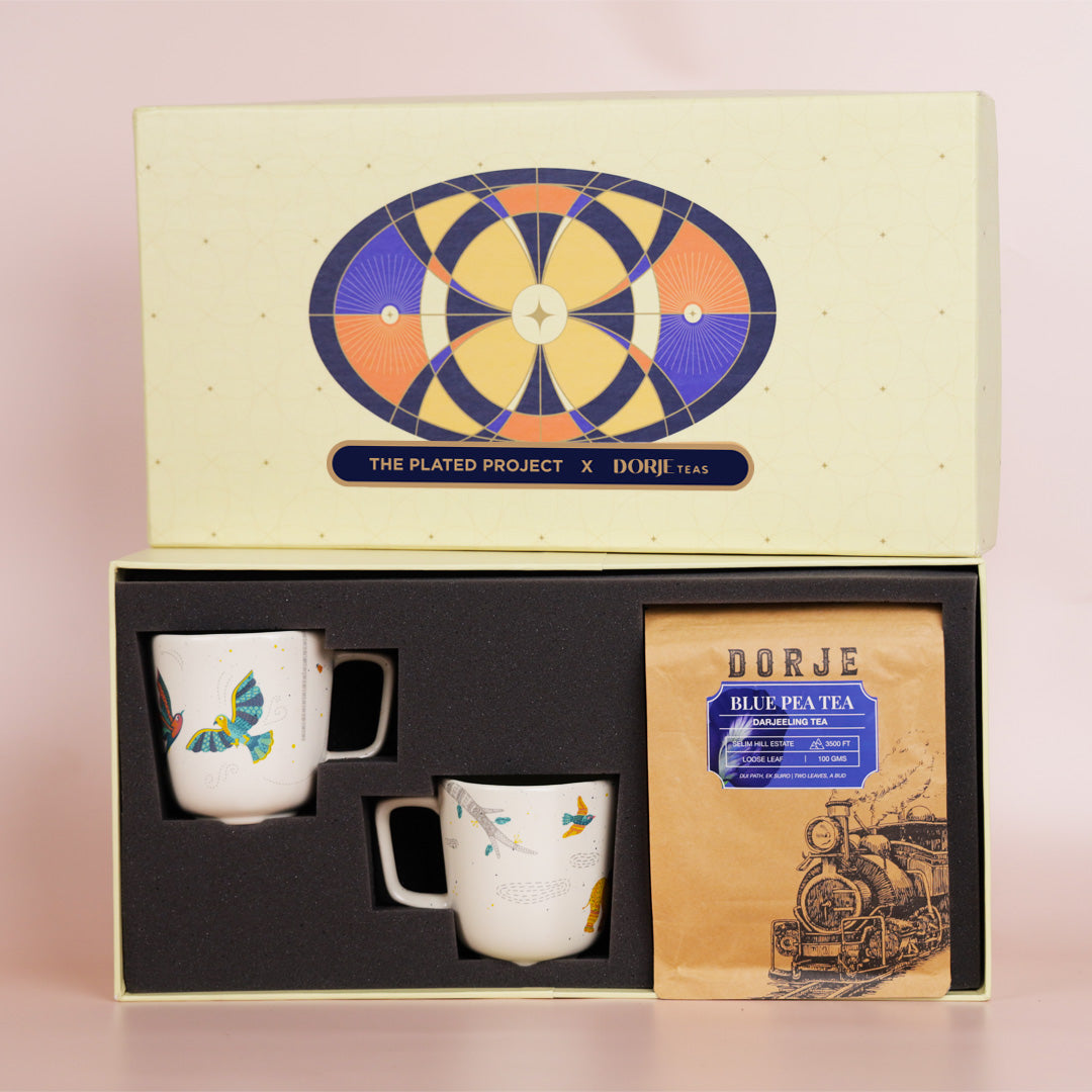 DORJE TEAS X THE PLATED PROJECT - ANAADI MUGS GIFT BOX