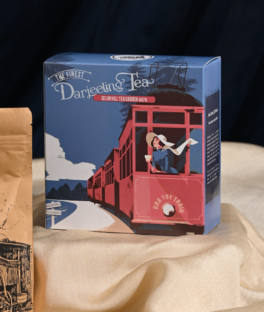 Darjeeling Tea Vintage Gift Box | Roasted Darjeeling Tea