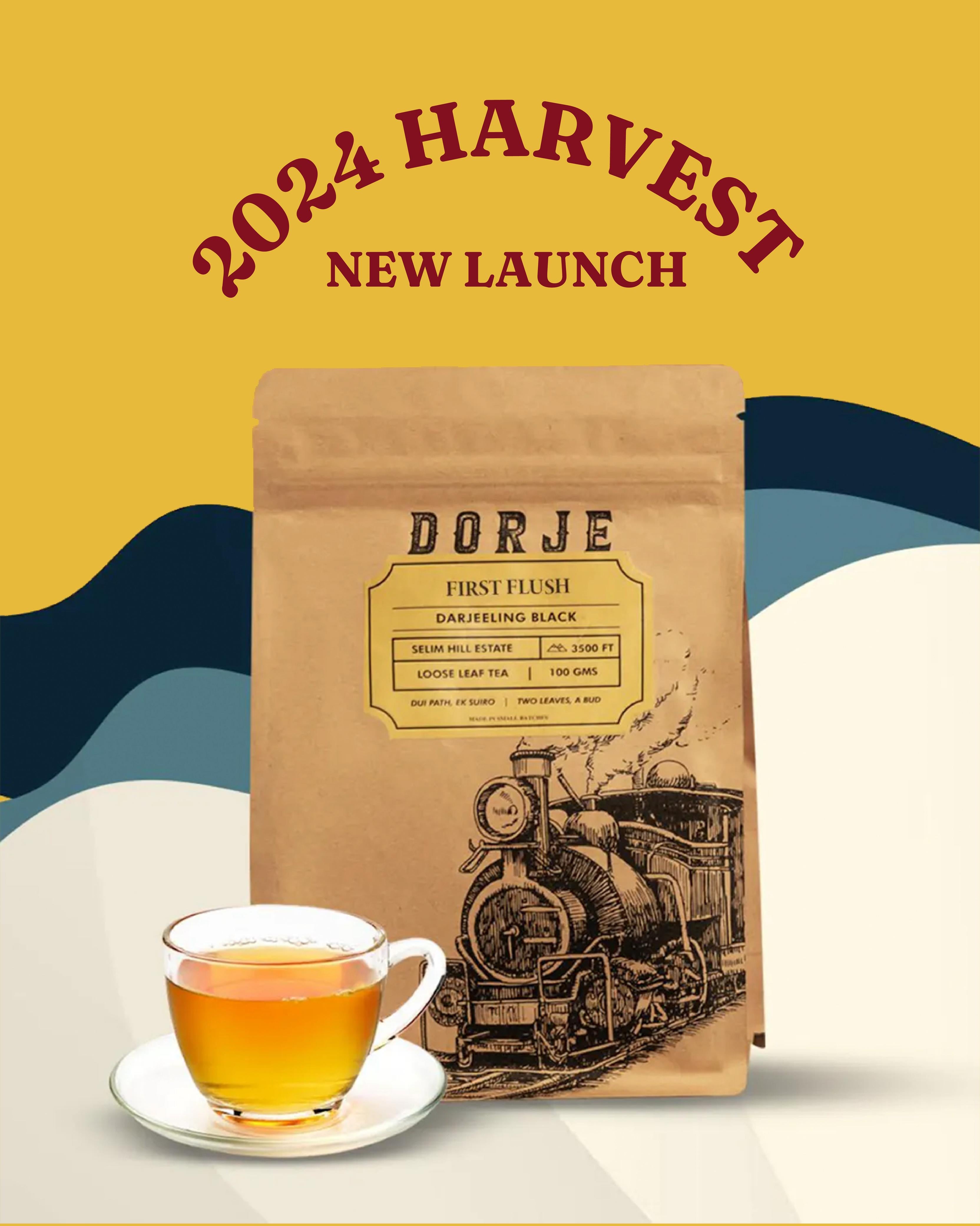 Darjeeling Black Plan |Now Delivering: 2024 Roasted Flush Teas