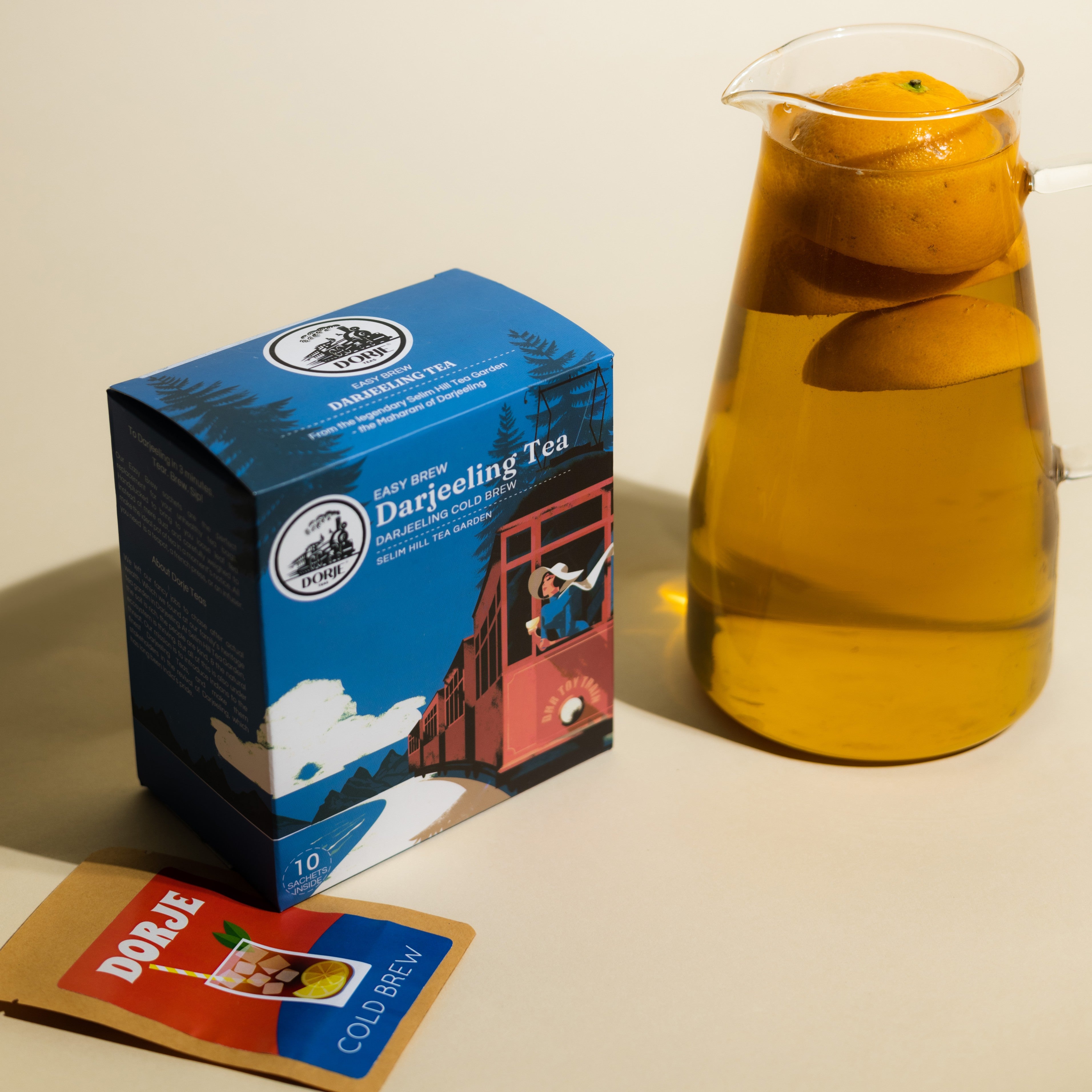 Easy Brew Box- Cold Brew Darjeeling Tea